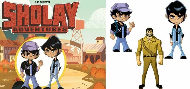 POGO and Graphic India presents 'Sholay Adventures'
